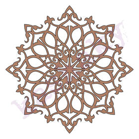 Silueta Mandala DM | KashakyDex | 30 cm de diametro