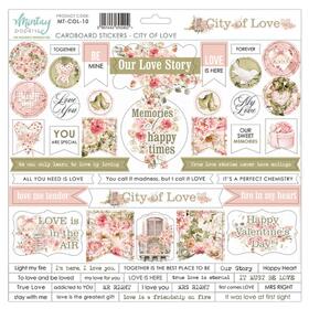 Mintay Cardboard Stickers | Mintay by Karola | City of Love