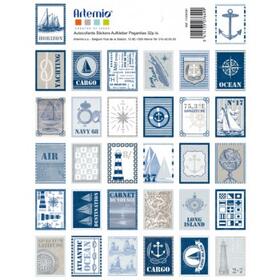 Sellos adhesivos coleccin  LONG ISLAND | Artemio