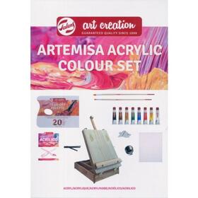 Caja Caballete Artemisa Acrilico | Art Creation | Artemisa Acrilic Set