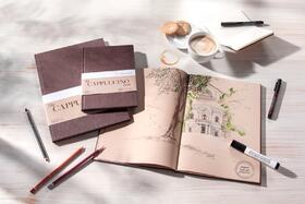Papel dibujo cuaderno Hahnemüle The Capuccino book | Hahnemühle | Capuccino