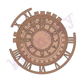 Reloj D.M. | KashakyDex | Conjunto 3 mecanismos reloj 33cm