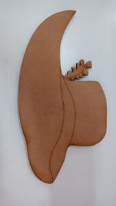 Sombrero Pluma DM | Marta Estrada | 33 x 17 cm