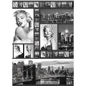Fieltro decorado de 50 x 70 | Stamperia | Marilyn Monroe