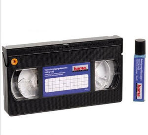 Limpiador cabezales Vdeo VHS