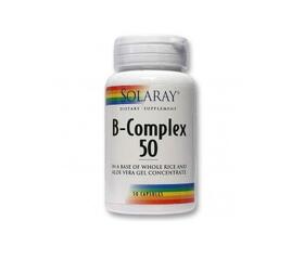 B-Complex 50 | Solaray | 50 cpsulas