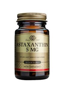 Astaxanthin 5 mg | Solgar | 30 cápsulas