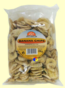 Banana Chips | Int-Salim | Bolsa 250 gramos