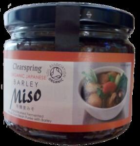 Barley miso (Mugi miso) bio | Clearspring | tarro 300g