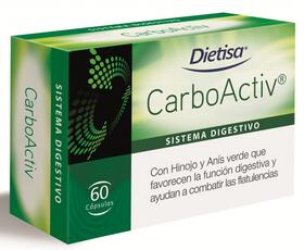 Carboactiv  | Dietisa | 60 cpsulas
