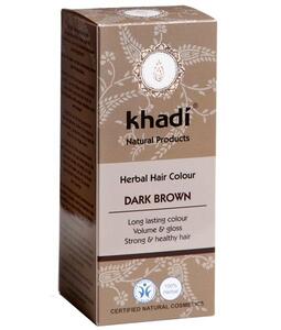 Tinte Capilar Henna Dark Brown (Castao oscuro) | Khadi | 100 gramos