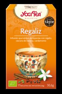 Infusin Regaliz | Yogi Tea | 17 bolsitas de infusin