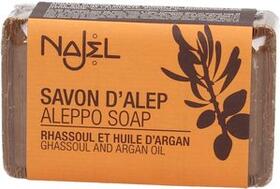 Jabn de Alepo con aceite de Argn y Rhassoul | Najel | 100 gr