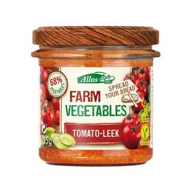 Mousse de tomate y puerro BIO | Allos | Tarrina 135 gramos