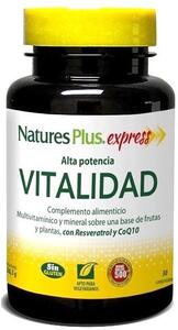 Nature`s Plus Express Vitalidad | Nature`s Plus | 30 comprimidos