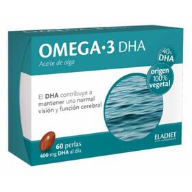 Omega 3 DHA vegetal | Eladiet | 60 comprimidos