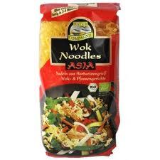 Pasta wok noodles bio Asia