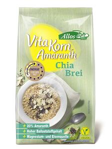 Porridge (muesli) con amaranto y cha BIO | Allos | 400 gramos