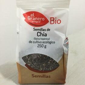 Semillas de Cha Bio (Salvia hispnica) | El Granero Integral | 250 gr