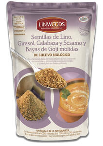 Semillas lino con goji, girasol, chia y calabaza BIO | Linwoods | 425 gramos