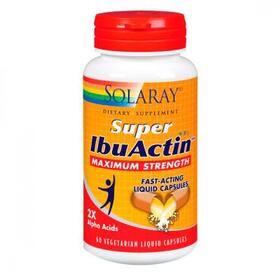 Super IbuActin | Solaray | 60 cápsulas líquidas