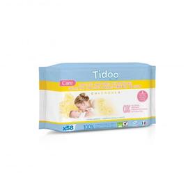 Toallitas beb Compostable Calndula Ecolgicas | Tidoo | Toallitas con perfume 58 unidades