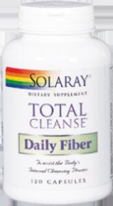 Total Cleanse Daily Fiber | Solaray | 120 cápsulas