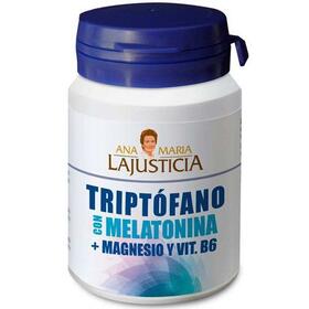 Triptfano con Melatonina, Magnesio y Vitamina B6 | Ana Mara Lajusticia | 60 cpsulas